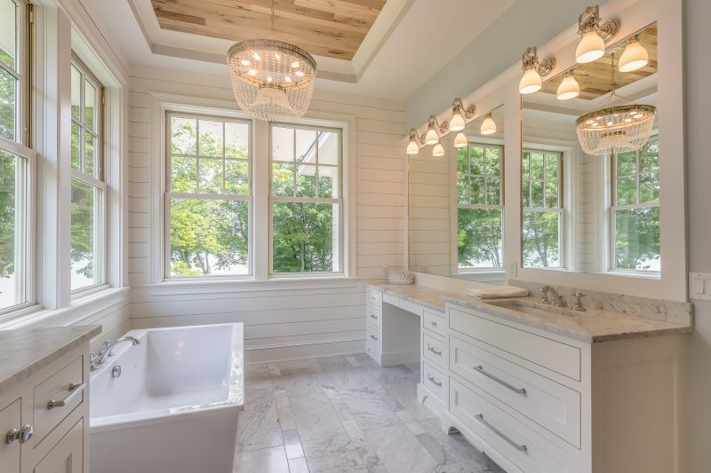 Bathroom Renovation Focused on Lighting